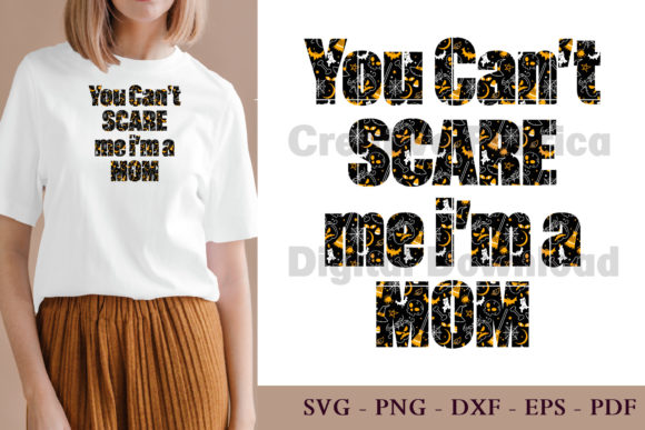 Halloween Mom Graphics for Crafts