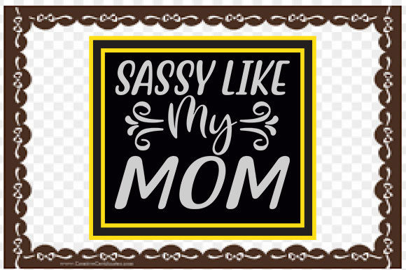 Sassy Baby Graphics for Modern Crafts