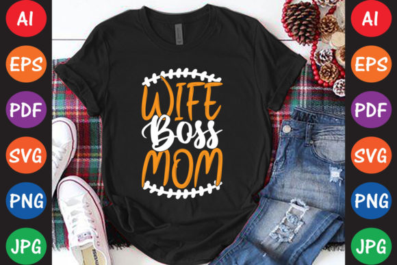 Wife Boss Mom Graphics for Crafts Review