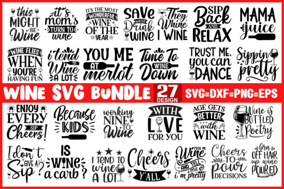 Wine-svg-bungle: Elevating Graphics for Crafts